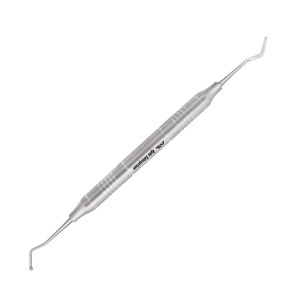 Instrument dentaire à double extrémité pour amalgame, Fig. n° 3 instruments chirurgicaux dentaires en acier inoxydable pour restauration et remplissage en clinique - Product Image 6