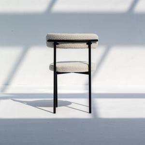 Silla de Comedor Vandana Zentrix Optima Boucle con Diseño Ergonómico Moderno y Comodidad Premium - Product Image 5