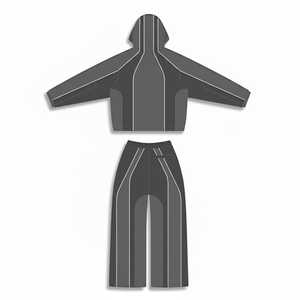 Whiteaura International Custom Outdoor Unisex Winter Lightweight Hooded Regular <b>Track</b> Suit Polyester/<b>Nylon</b> <b>Track</b> <b>Pant</b> Sweatsuits - Product Image 2