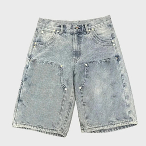 Nouveau design, shorts en jean pour hommes adultes, best-seller, respirants et confortables, style décontracté, design uni. - Product Image 6