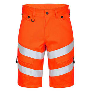 Shorts de travail en coton haute visibilité pour hommes, hiver, sécurité, bande réfléchissante, vêtements de travail, service OEM, logo personnalisé, shorts cargo - Product Image 5