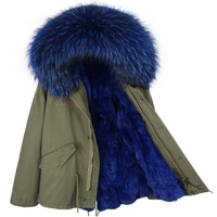 Manteau d'hiver chaud à capuche en dentelle tissée et perles, imperméable et respirant, avec logo personnalisé pour femmes, veste parka, produit le plus vendu