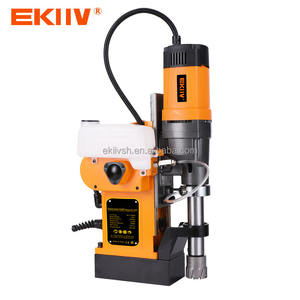 Eikiv MW-28RT पूरी तरह से स्वचालित फ़ीड-इन चुंबकीय ड्रिल प्रेस चर गति पोर्टेबल बेस स्टैंड ड्रिल मशीन 1500w - Product Image 3