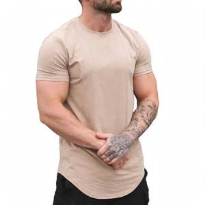 Camiseta Deportiva de Alta Calidad para Hombre, de Secado Rápido, Transpirable, Ecológica, de Poliéster/Algodón Suave, Unisex, al por Mayor - Product Image 2