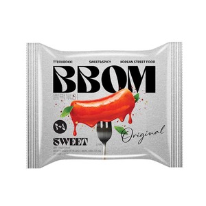 บีบีโอม ท็อปป๊อกกี้ รสหวานเผ็ด กลิ่นกุหลาบโหระพา อาหารจานด่วนสไตล์เกาหลี - Product Image 1