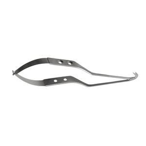 Micro-ciseaux manuels en acier inoxydable à ressort, bord incurvé de 4,5 mm, pour usage chirurgical, ensemble d'instruments - Product Image 2