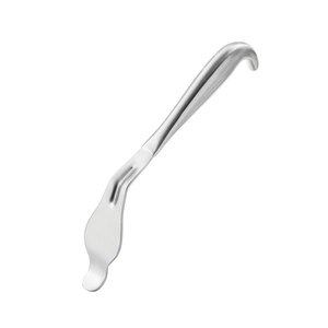 Palanca de hueso curvada personalizada de 240 mm (9.12 pulgadas) con punta roma de 44 mm de ancho y mandíbula de 44 mm de ancho, instrumento manual para cirugía ósea, fabricado en acero inoxidable. - Product Image 6