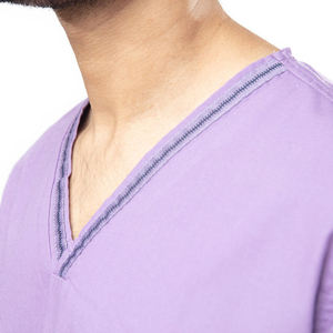 Fabricant de T-shirts médicaux respirants et anti-humidité pour hommes, sous-vêtements d'hôpital, marque privée OEM - Product Image 3