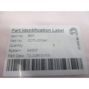 AMAT 0270-20044 ORIENTADOR DE CALIBRACIÓN DE HERRAMIENTAS 8", 110962 - Equipo y Piezas de Semiconductores de Confianza de la Marca Global Legacy - Product Image 1
