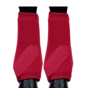 Oferta Especial: Botas de Neopreno Ajustables con Correa Cruzada para Tendones, para Caballos (Delanteras y Traseras) - Product Image 1