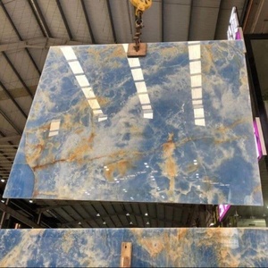 Losa de mármol de ónix azul material de piedra natural - Product Image 4