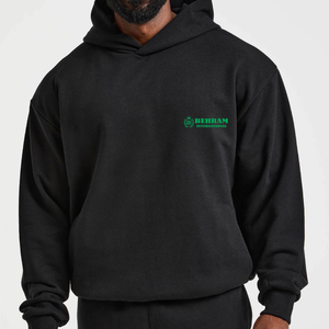 Sweat à capuche unisexe en molleton 100% coton, couleur unie, coupe classique avec cordon, 500 g/m², personnalisable avec logo, meilleur prix pour homme - Product Image 2