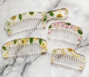 Peigne en résine professionnel pour barbier, écologique, pour la décoration DIY, pour la coiffure en salon, design personnalisé de haute qualité - Product Image 6