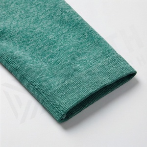 Ropa Deportiva sin Mangas para Mujer, Conjunto de Yoga para Fitness, Spandex y Nailon, Logotipo Bordado Personalizado, Ropa de Gimnasio para Damas - Product Image 6