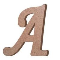 Elegantes Letras de MDF Cortadas con Láser, Ecológicas y Personalizadas, para Decoración del Hogar, Día de la Madre, Bodas, Manualidades Antiguas, Hechas a Mano