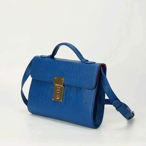 Bolsos de Mano de Cuero Croco Etoxic Genuino de Moda de Lujo para Hombre y Mujer, Bolsos OEM/ODM con MOQ Bajo, Tamaño 25, Bolsos de Hombro de Tendencia - Product Image 2