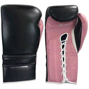 OEM 2026 Guantes de Boxeo de Cuero Genuino para Niños, con Cordones Negros y Logotipo Personalizado, Conjuntos de Boxeo de Cuero Genuino - Product Image 4