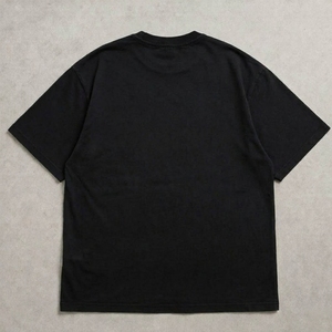 Camiseta de Manga Corta con Cuello Redondo para Hombre, Negra, Casual, Corte Regular, Felpa, Ecológica, Transpirable, de Secado Rápido - Product Image 5
