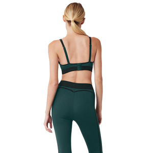 Vêtements de sport pour femmes, soutien-gorge de sport antichoc, leggings à séchage rapide, pantalons de gym, leggings de compression haute élasticité pour l'entraînement - Product Image 2