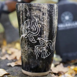 Jarra Vikinga para Beber, Estilo Animal, Ecológica y Personalizable, para Cerveza, Vino y Cerveza Artesanal - Product Image 2