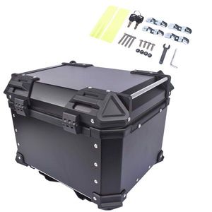 Bauletto Posteriore Impermeabile Nero da 45L per Moto e Scooter, Nuovo Modello - Product Image 6
