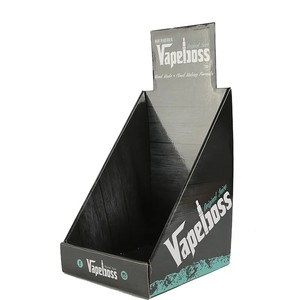 Espositore da banco in cartone ondulato personalizzato per farmaci, espositore da vendita al dettaglio in cartone - Product Image 1