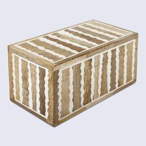 Caja de Almacenamiento de MDF con Incrustaciones de Resina, Caja Decorativa de Resina, Joyero de Resina a Buen Precio de Fábrica - Product Image 2