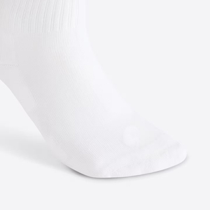 <b>Men's</b> <b>White</b> Casual Ankle Spandex/Polyester/Cotton Breathable Eco-Friendly Knitted Solid Color Daily Wear Summer Style Regular - Product Image 5