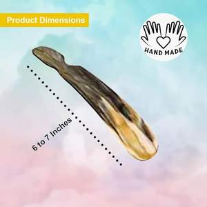 Cuchara para Zapatos de Cuerno de Búfalo Hecha a Mano, Diseño Elegante y Resistente, Herramienta de Vestir Duradera y Sofisticada - Product Image 2
