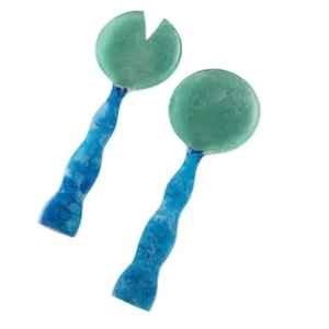 Royal Resin Designer Handle <b>Salad</b> Server Set Eco-Friendly Serving <b>Spoon</b> with Measuring Handle Dishwasher Safe Kitchen Utensil - Product Image 2