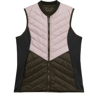 Chaleco de mujer de diseño personalizado, a la moda para invierno, cortavientos, de softshell, cálido, precio al por mayor. - Product Image 3