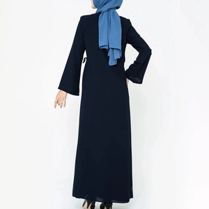 Abaya noire vintage islamique pour la prière, le Hajj et l'Omra, Kaftan Abayas Hijab respirant pour filles - Product Image 6