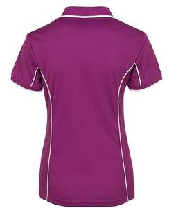 Camiseta Polo Morada para Mujer, Diseño Personalizado, al por Mayor, Nueva Llegada 2026, Manga Corta, Color Sólido, Transpirable, Ropa Deportiva Informal - Product Image 2