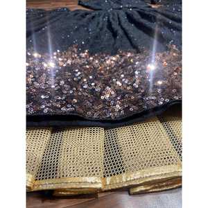 Heera Creation Designer Party Wear Lehenga Choli noir avec une belle taille Dupatta 2xl pour les robes de club - Product Image 4