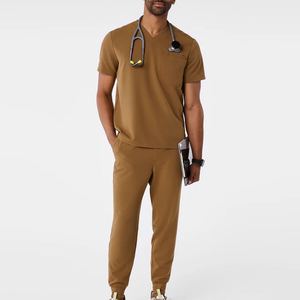 Tenues d'infirmière en tissu tricoté extensible de haute qualité avec détection d'aiguilles, personnalisables, dernier design - Product Image 4