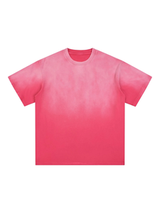 เสื้อยืดสตรีทแวร์ทรงปกติ ผ้าคอตตอนเทอร์รี่คุณภาพสูง 100% ซักแบบวินเทจ สำหรับผู้ชาย แห้งเร็ว เป็นมิตรกับสิ่งแวดล้อม น้ำหนัก 220 กรัม รับผลิตแบบ OEM - Product Image 5