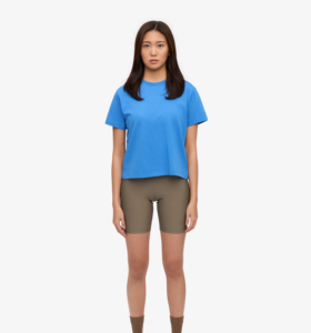 Custom Wholesale OEM High Quality Plain Slim Fit Cropped T-Shirt with Custom Logo and Patches Polyester/Cotton Women's <b>Crop</b> <b>Top</b> - Product Image 1