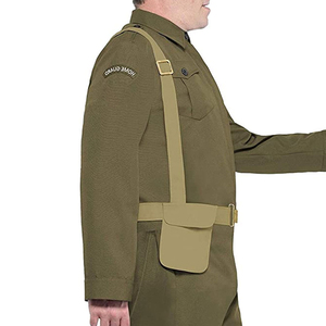 Chemise de travail à manches longues boutonnée pour homme 2026 avec 2 poches, uniforme de sécurité pour agents de sécurité et officiers de service - Product Image 4