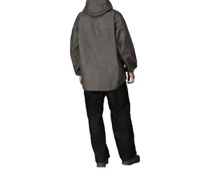 Wholesale Unisex <b>Black</b> Polyester Waterproof <b>Rain</b> Suit Full Sleeve Reflective Strip <b>Jacket</b> Pants Set Customized design and color - Product Image 3