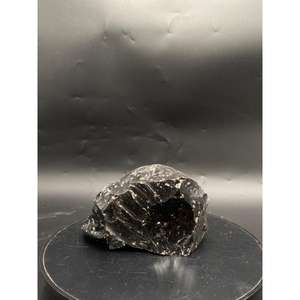 Pierre brute d'obsidienne noire naturelle, sculpture et découpe, matériau décoratif pour utilisation intérieure ou extérieure des véhicules - Product Image 5