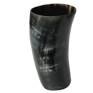 Verre à whisky en corne de buffle naturelle, style Viking, petit format, à prix abordable, directement de l'usine - Product Image 5