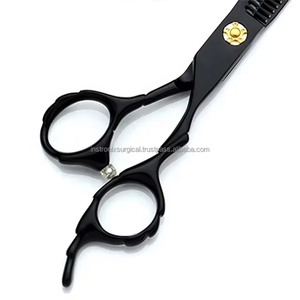 Juego de Tijeras de Peluquería Profesionales de Acero Inoxidable, Ligeras, con Cuchilla Afilada, Tijeras de Salón, Venta al Por Mayor OEM, para Adelgazar y Cortar el Cabello - Product Image 6