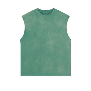 Wholesale Custom Logo Casual Cotton <b>Running</b> <b>Singlet</b> Muscle Athletic Shirts Sleeveless Breathable Eco-Friendly Fitness Wear - Product Image 4