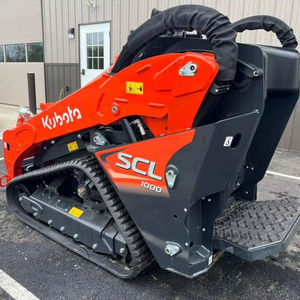 Direct Supplier Kubota SCL1000 Front Mini Skid Steer Loader-<b>Stand</b>-On Track Loader with 24.8 HP Diesel <b>Engine</b> 1.4 Tons Capacity - Product Image 6