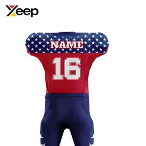 ชุดยูนิฟอร์มอเมริกันฟุตบอลสำหรับผู้ชาย XEEP Customize Breathable รุ่น XC-AFU-29 คุณภาพสูง พิมพ์ลายด้วยความร้อน ปรับแต่งได้ 100% - Product Image 4