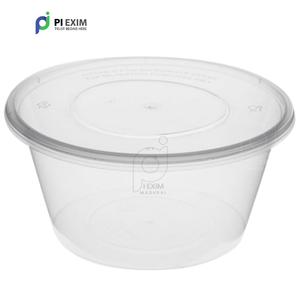 Recyclable Round Food <b>Container</b> Plastic Box Packaging Take Away Food <b>Containers</b> <b>With</b> <b>Lids</b> Clear Transparent <b>Containers</b> for sale - Product Image 1