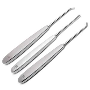Elevadores Dentales Derecho Izquierdo Recto para Extracción de Dientes, Instrumentos Manuales de 3 Piezas, Acero Inoxidable Alemán, Herramientas Quirúrgicas Reutilizables - Product Image 2