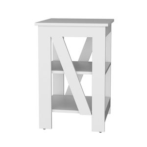 Tavolo Console Bianco Rossville per Soggiorno, Elegante Tavolino d'Appoggio per Arredamento Casa - Product Image 5