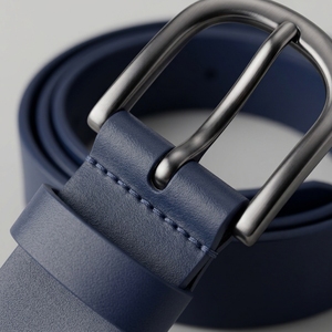 Ceinture en cuir de vachette OEM pour hommes, nouvelle mode, prix de gros, fabrication sur mesure, ceinture en cuir pour hommes - Product Image 6