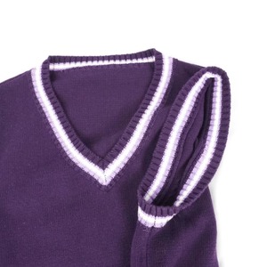 Pull-over décontracté pour l'école, 100% coton, de haute qualité, gilet à col en V pour garçons, hommes - Product Image 6